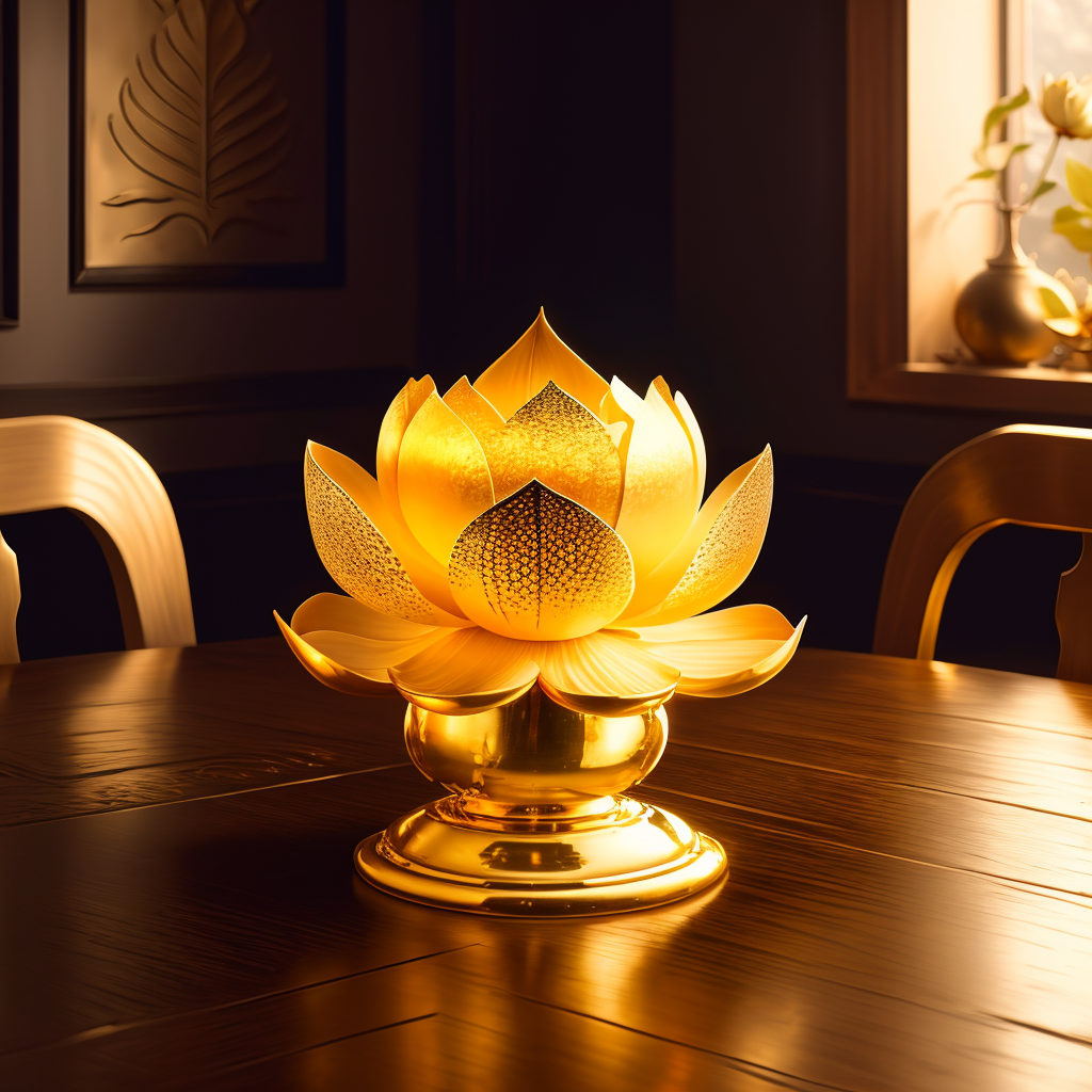 00337-2675598302-a (goldcarvingcd, shiny_1.1) lotus flower and lotus leaf, (solo_1.2), , no humans, high quality, masterpiece, realistic, photore.png